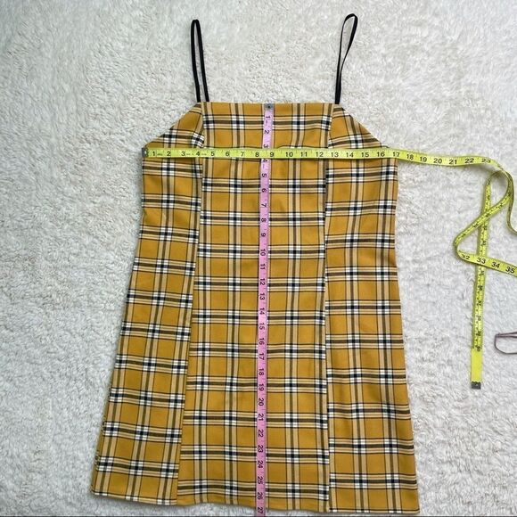 Urban Outfitters Yellow Plaid Square neck - Picture 6 of 6